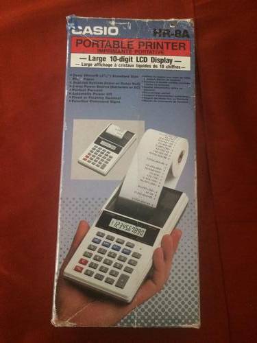 Working Casio Portable Printer