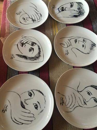6 x Carrol Boyes Dinner Plates