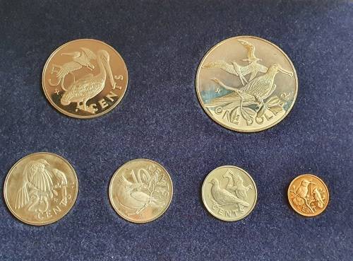 1974 coinage of British Virgin Islands