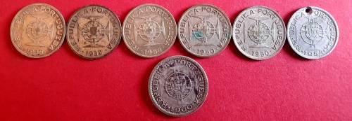 Mozambique .650 Silver coin lot