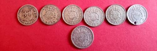 Mozambique .650 Silver coin lot