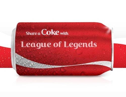LEAGUE OF LEGENDS LIMITED EDITION 200ml FULL COKE CAN COCA COLA SOUTH AFRICA