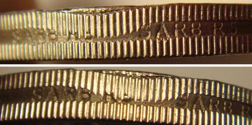 ERROR COIN - 2008 MANDELA BIRTHDAY R5 COIN UNC AND UNTOUCHED BY ANY BANKER MINT CONDITION