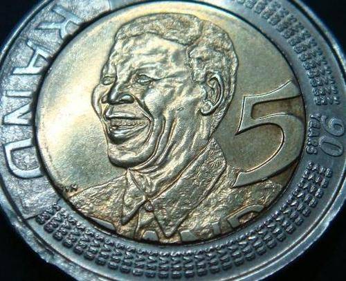 ERROR COIN - 2008 MANDELA BIRTHDAY R5 COIN - EXTREMELY RARE