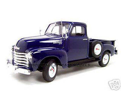 1953 CHEVROLET 3100 PICKUP TRUCK BLUE 1/18 DIECAST MODEL