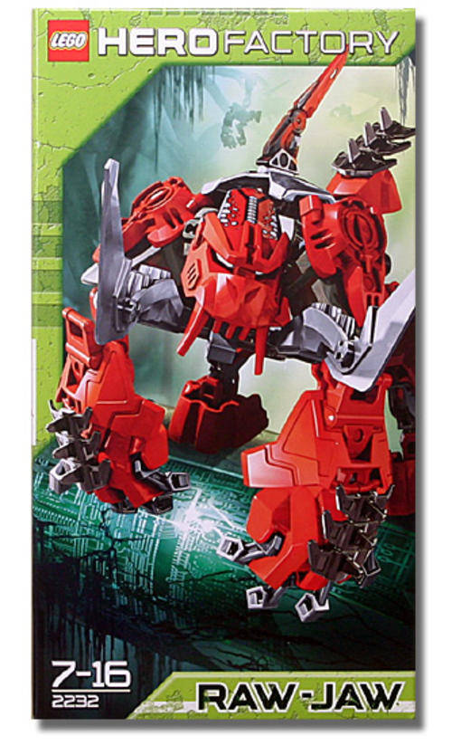 Genuine Lego Hero Factory - Raw Jaw
