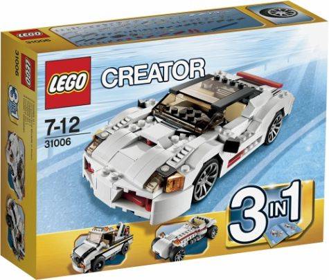 Genuine LEGO Creator 3 in 1 speedster