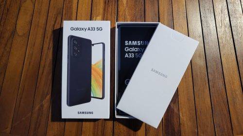 Samsung A33 5G Awesome Black in Colour (Good As New) Dual SIM