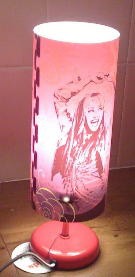 ***Hannah Montana Bedside Lamps*** Great XMAS gift***
