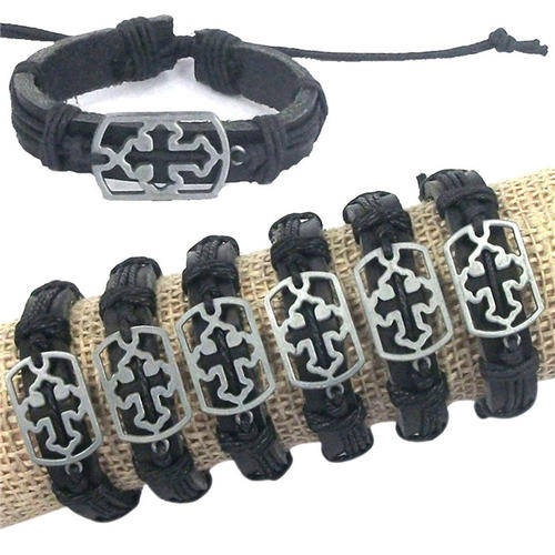 Christian leather bracelet - great gift idea!