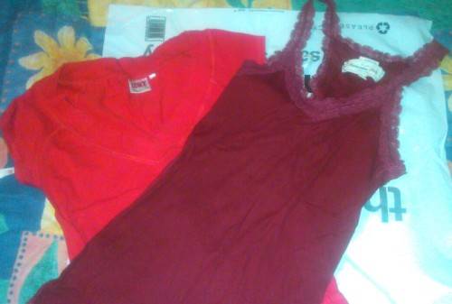 2 x ladies tops - Abercrombie and Legit