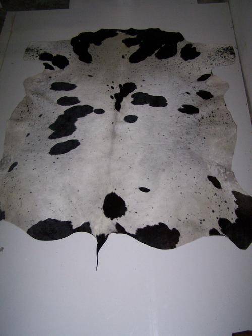 Nguni Skin Black and White