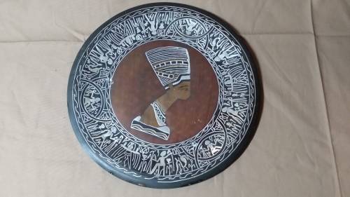 ROUND COPPER EGYPTIAN PLATE