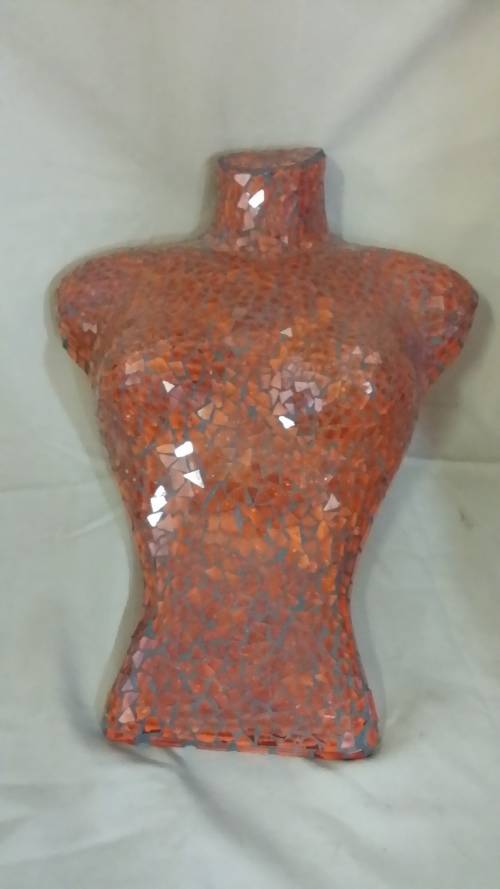 MOSAIC LADY DECOR BUST