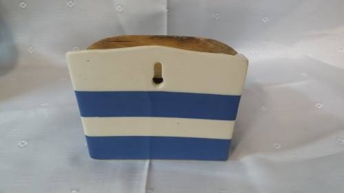 GREEN & CO CORNISH KITCHENWARE SALT JAR ENGLAND