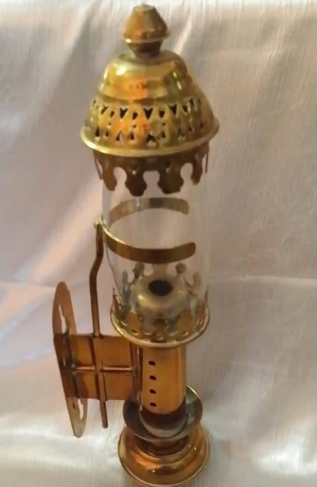 COPPER WALL LAMP 32 X 10 CM