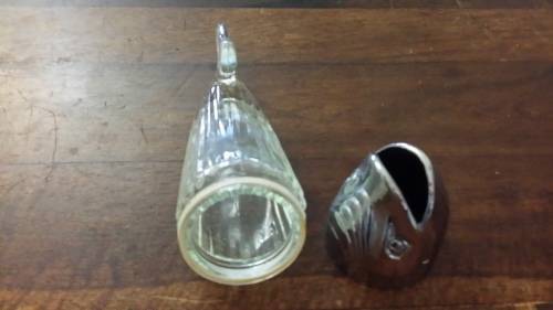 GLASS FISH 24 CM X 7 CM