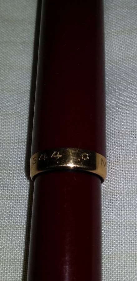 Montblanc 14ct  585  Gold Nip Fountain Pen  344