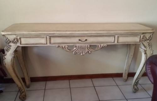FRENCH COLONIAL  CONSOLE TABLE 165 cm L X 57 cm  W X 88 cm H / COLLECTION ONLY