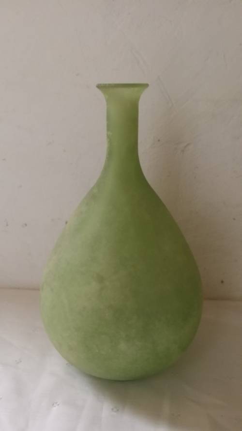 FROSTED VASE 30 CM X 16 CM