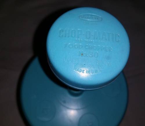 CHOP - O - MATIC CHOPPER