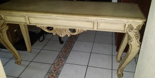FRENCH COLONIAL  CONSOLE TABLE 165 cm L X 57 cm  W X 88 cm H / COLLECTION ONLY
