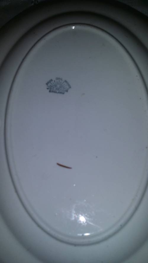 VINTAGE J B MEAKIN ENGLAND OVAL PLATTER PLATE 31 X 24 CM