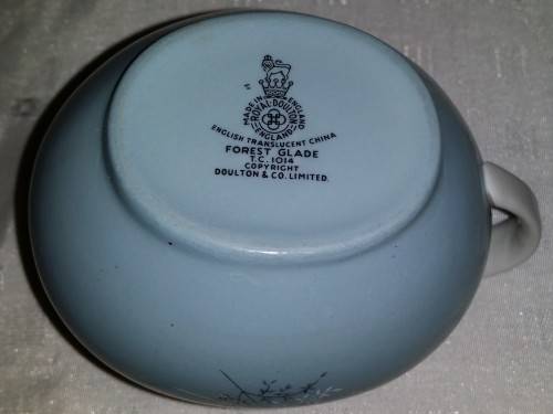 12 Piece Royal Doulton Forest Glade Tea Set