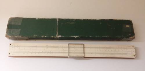DIWA No.301 MADE IN DENMARK SLIDING RULER