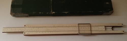 DIWA No.301 MADE IN DENMARK SLIDING RULER