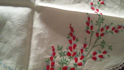 Embroidery Table / Tray Cloth   46 cm