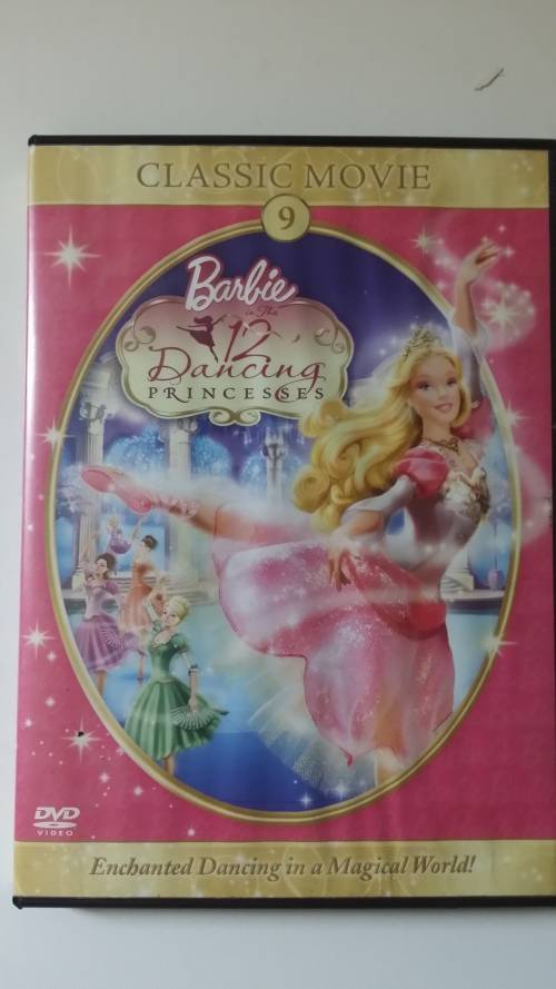 DVD - BARBIE DANCING PRINCESSES