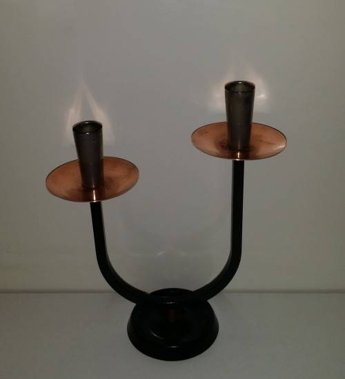 Copper an Metal Candle stick Holder