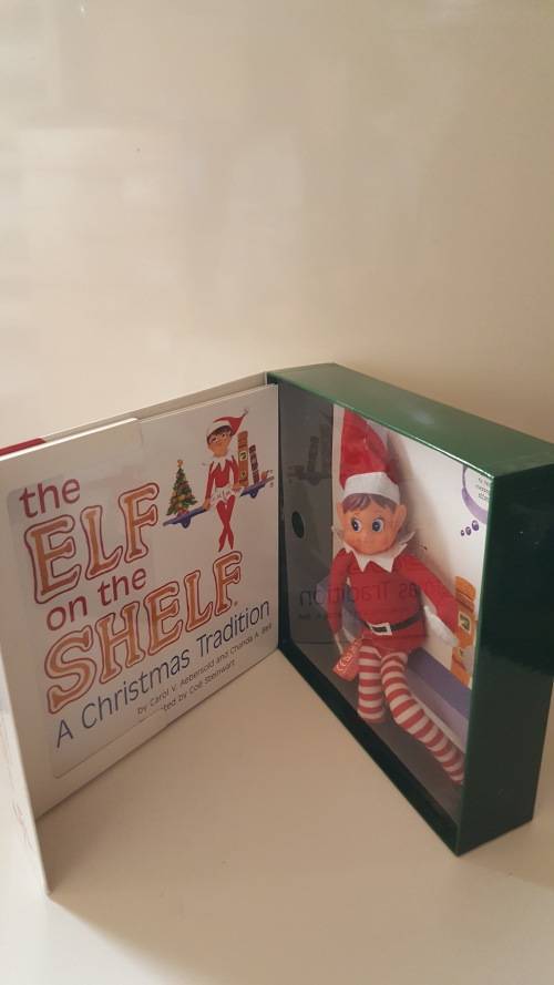 The Elf on the Shelf - includes Book and Elf