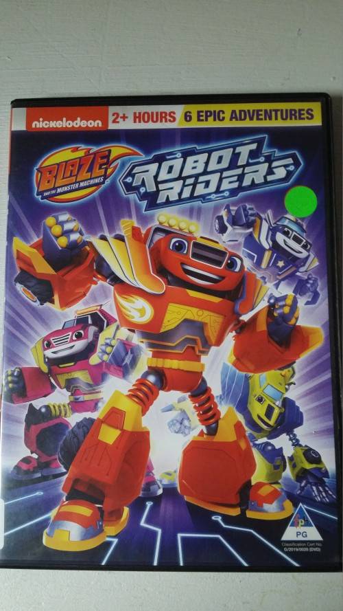 DVD Movie - nickolodeon - robot riders