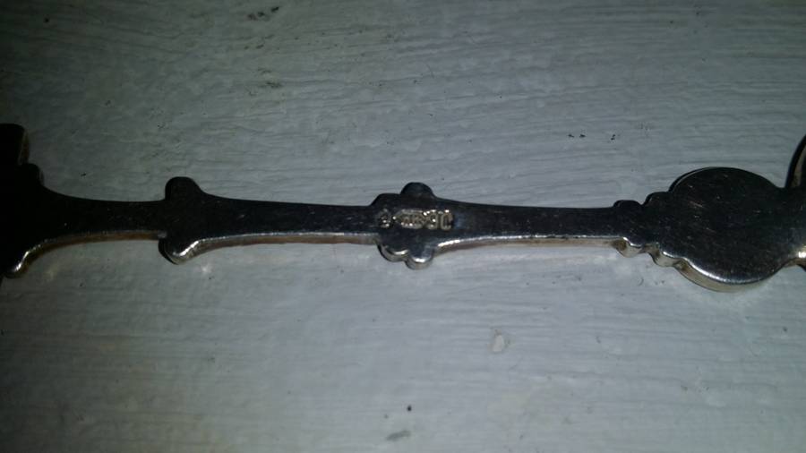 Set of Six Silver  Plate Tea Spoons