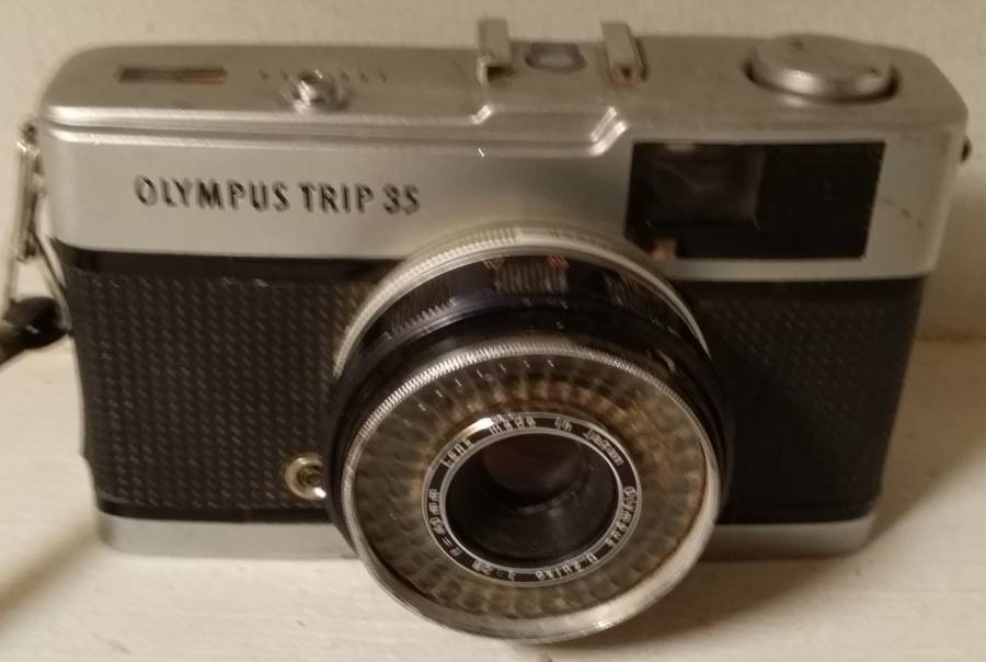 Olympus  Film Camera Not Tested sold as is not in working condition