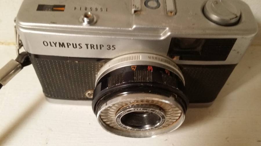 Olympus  Film Camera Not Tested sold as is not in working condition