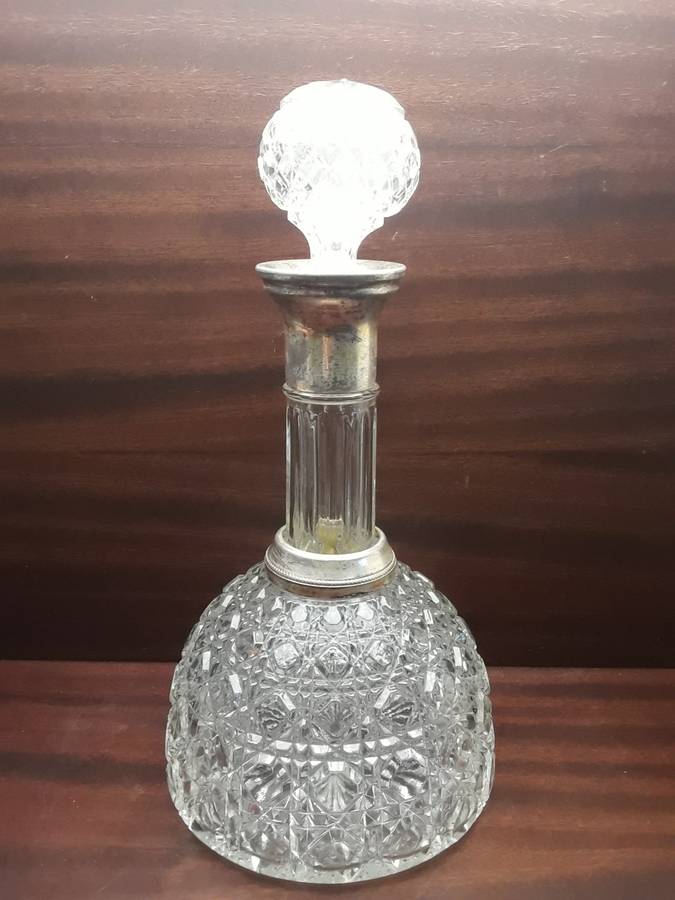 Ships Crystal Glass Decanter 32 x 16 cm