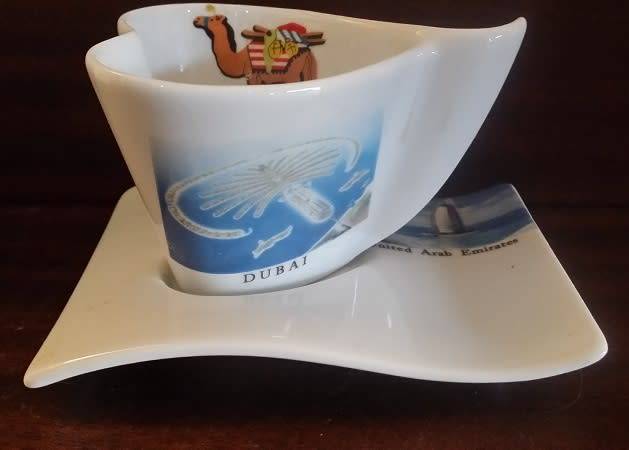 Dubai Demitasse Cup and Saucer
