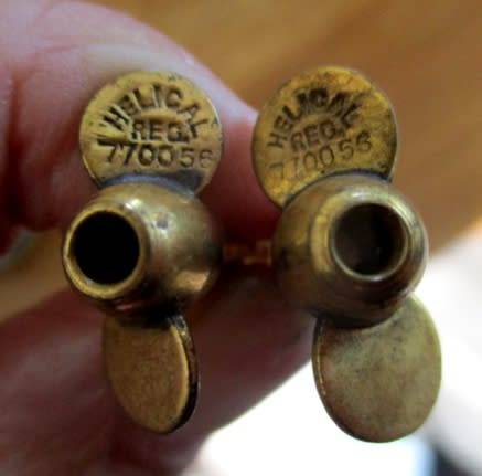 Ultra rare!! - Antique 1800's Helical Bullnose Threadline Devon Minnow Fishing Lures.