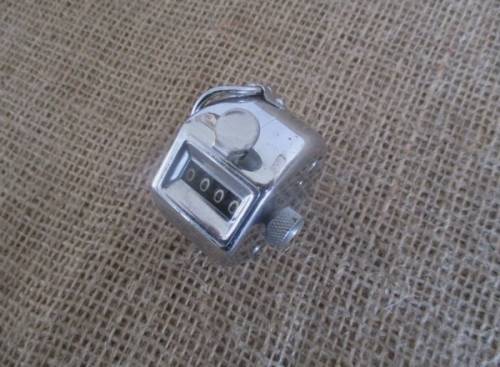 Count Your Money...Anything...Even Your Blessings!!! An Old Handheld Metal Simplex Sheep Counter