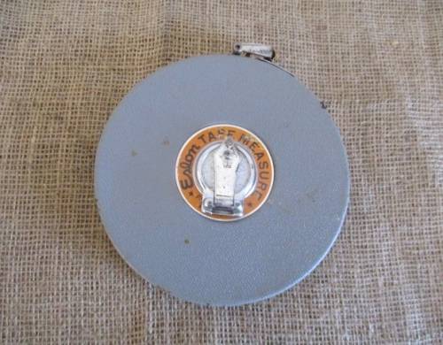 Vintage 30m Eslom Non-Metallic Tape Measure In Fiber Glass Casing    Made In Japan