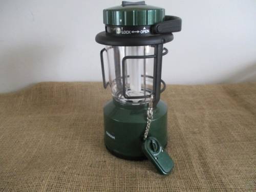 Beautiful Rechargeable Osram Green Camping Latern      Complete & Working