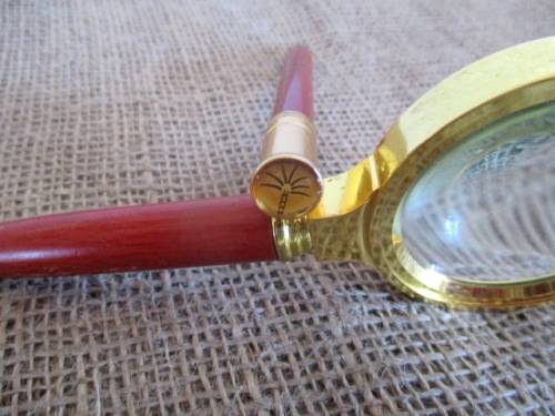 Smart Vintage Pierre Cardin Ballpoint Pen And A Beautiful Vintage Magnify Glass