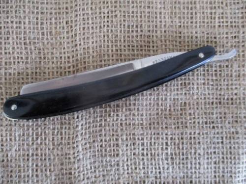 An Antique/Vintage Pearson & Sons Cut Throat Razor   Norwich + Haan Solingen Cremer Carton Holder