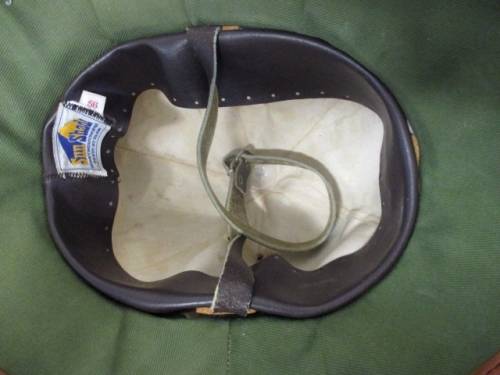 A Gorgeous Vintage Rhodesian Pith Helmet  Size 56  By Helmet Industries (Pty) Ltd  Bulawayo
