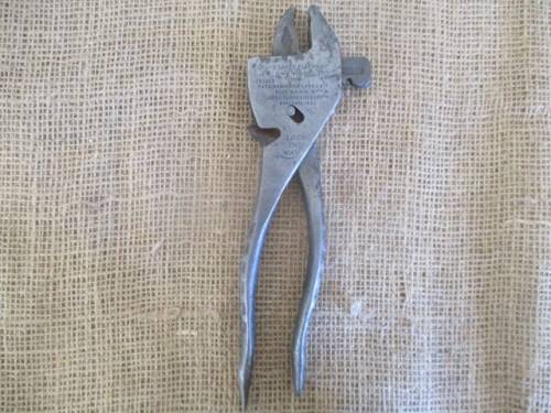 Very Rare In South Africa...Vintage Eifel-Geared Plierench     8 1/2"     1946    USA Chicago