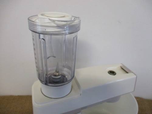 A Vintage A9010 Kenwood Chef With Original Bowl, Accessories And Liquidiser     1976