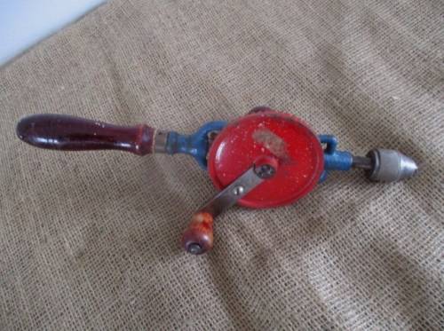 Handy Vintage German Manufactured De-Ka-Pum Hand Drill          Made In Western Germany